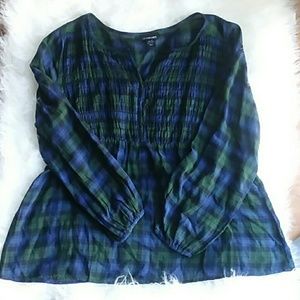 Lane bryant peasant top 22/24